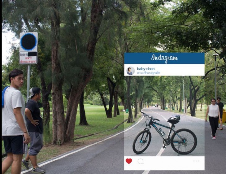 FOTO A UNA BICICLETA EN INSTAGRAM