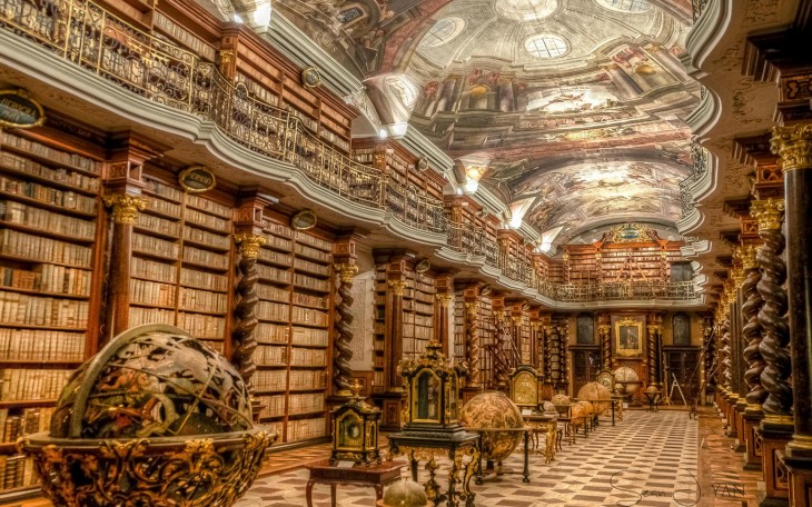 biblioteca Klementinum en República Checa 