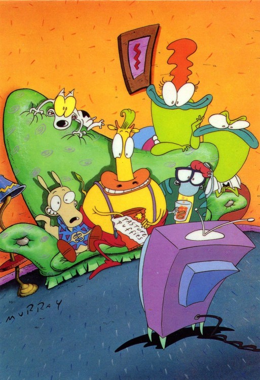 La vida moderna de Rocko, caricatura de Nickelodeon 