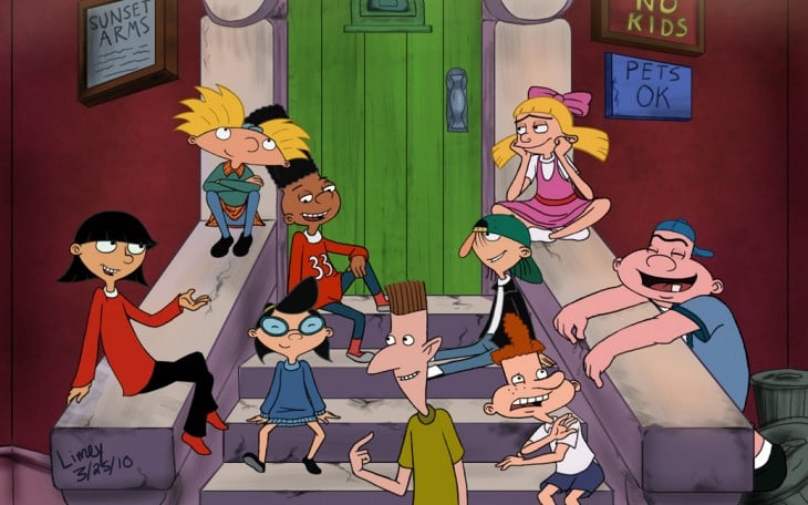 Personajes de las caricaturas de Hey Arnold! de Nickelodeon 