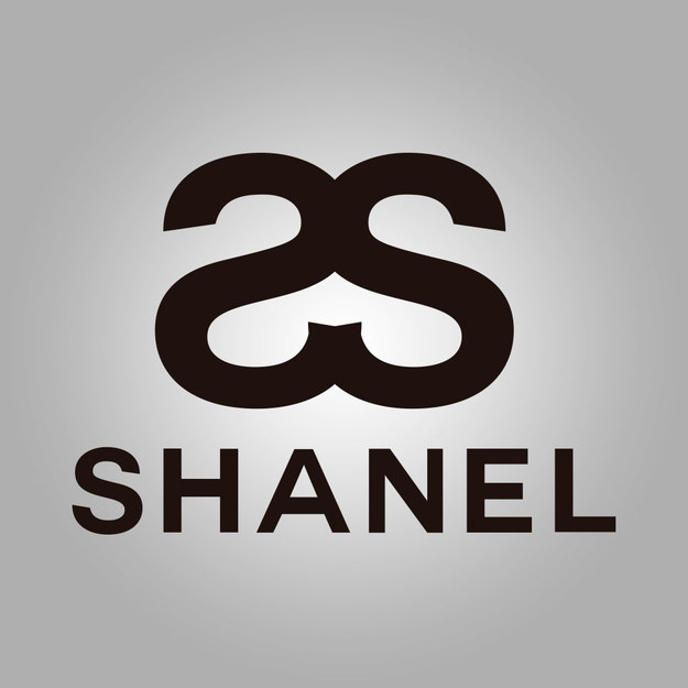 logo de la marca chanel mal escrita con S "Shanel" 
