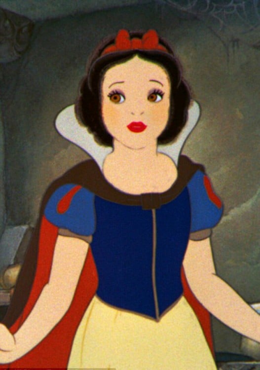 Blanca nieves personaje de Disney 