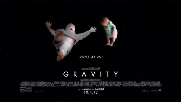 portada de la película de gravity