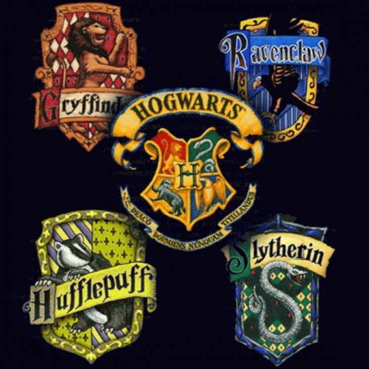 LOGOS DE LAS CASAS DE HOWGARTS