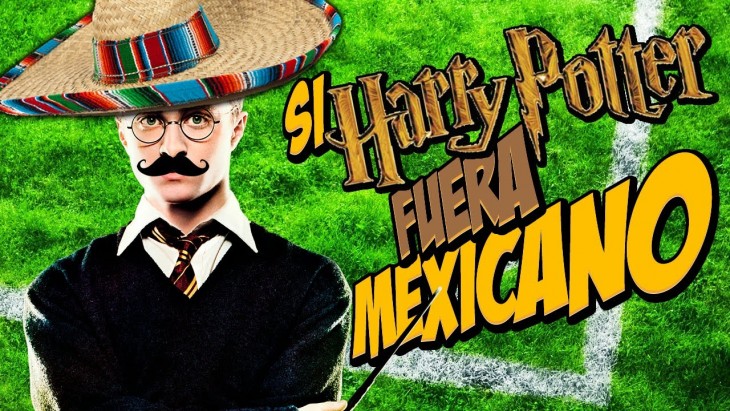 HARRY POTTER VESTIDO DE MEXICANO