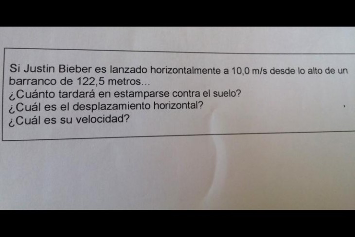 preguntasobre que es lo quele sucedde a justin biebier si se cayera a un barranco