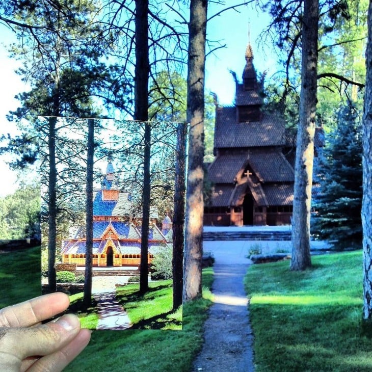 Chapel in the Hills in Rapid City, South Dakota | 1973 & 2013