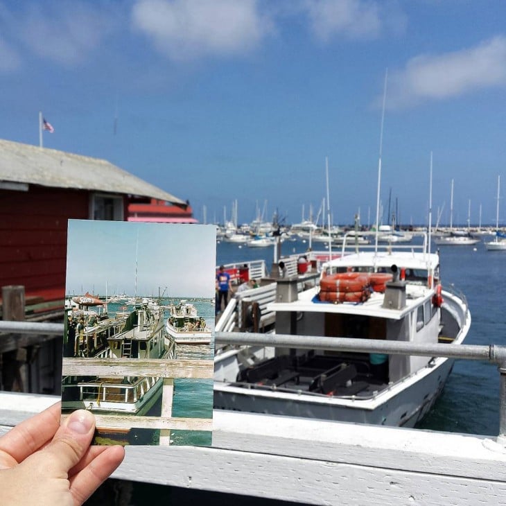 Fisherman’s Wharf in Monterey, California | April 1979 & May 2015