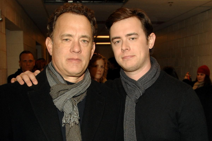 Tom Hanks y Colin 2015