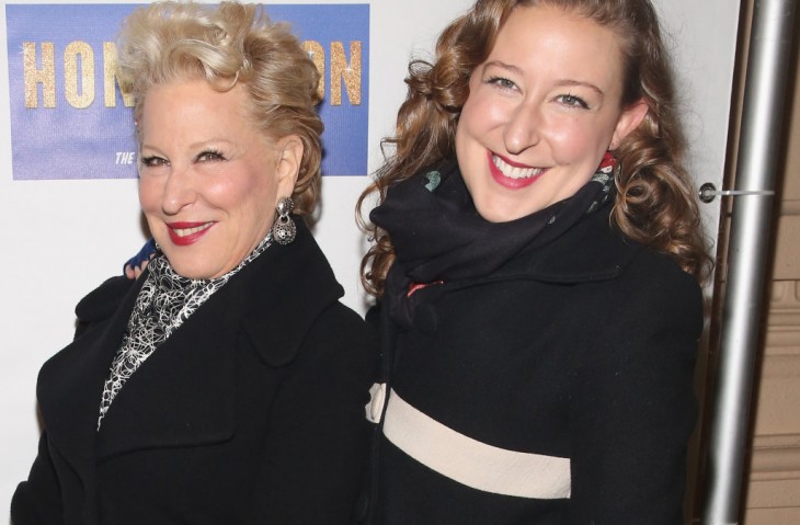 Bette Midler y Sophie 2015