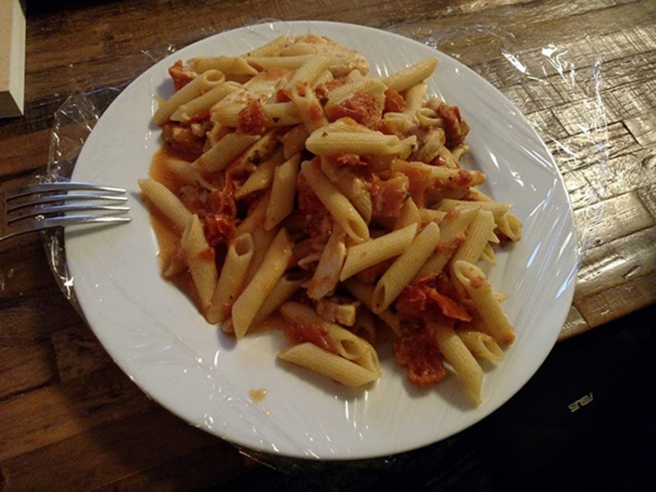 macarrones con catsup