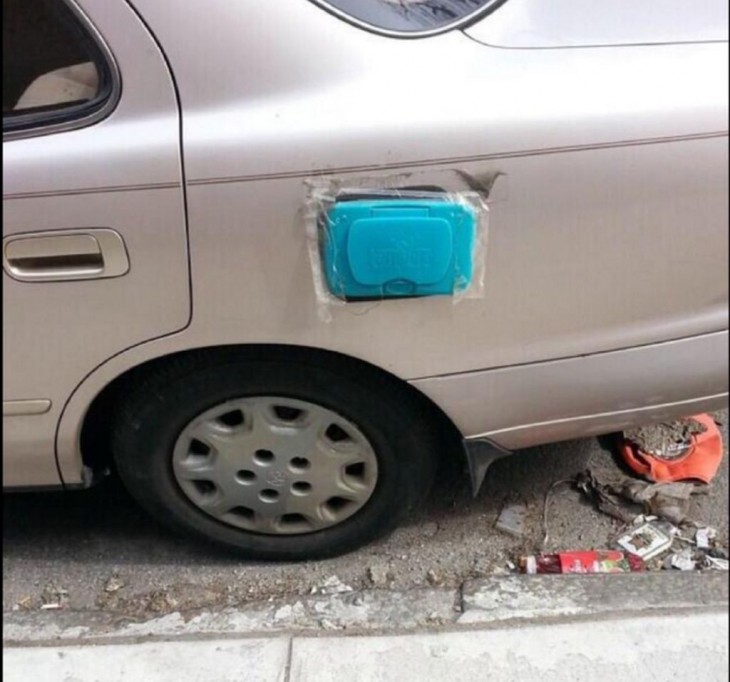 tapadera para la gasolina