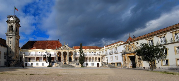 Universidad de Coimbra en Coimbra, Portugal