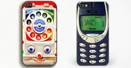 La nostalgia hace presa a los diseñadores de fundas para celular