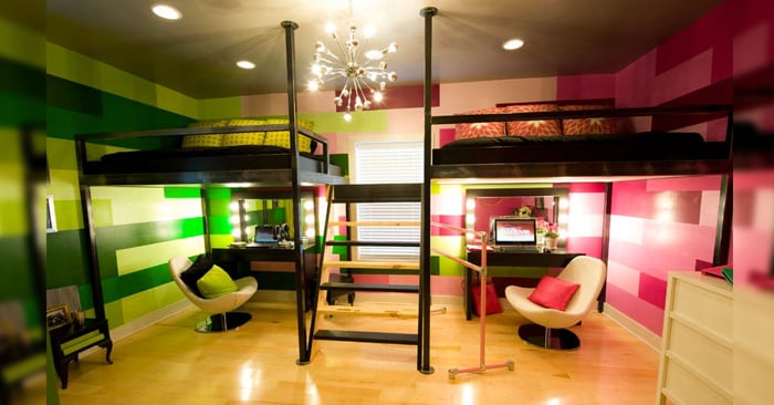 25 ideas para habitaciones compartidas por niños y niñas