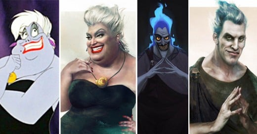 Así lucirían algunos villanos de Disney en la vida real