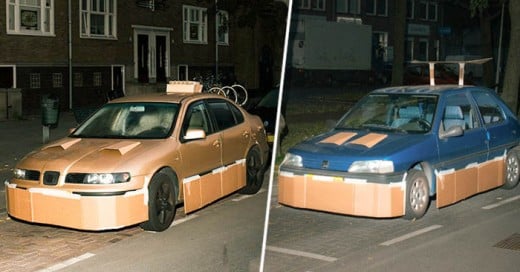 Max Siedentopf y su nuevo proyecto de tunear carros de desconocidos por la noche y con solo cartón