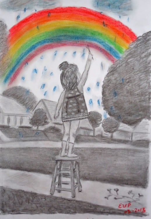 DIBUJO DE ARCOIRIS