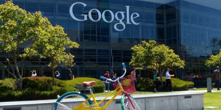 instalaciones externas de las oficinas de Google 