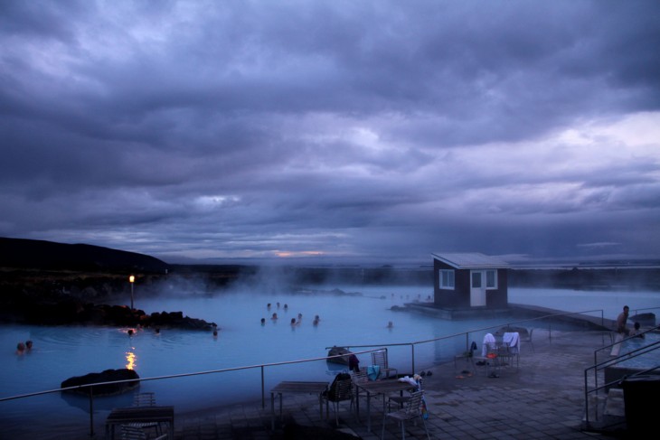 Aguas termales en Islandia 