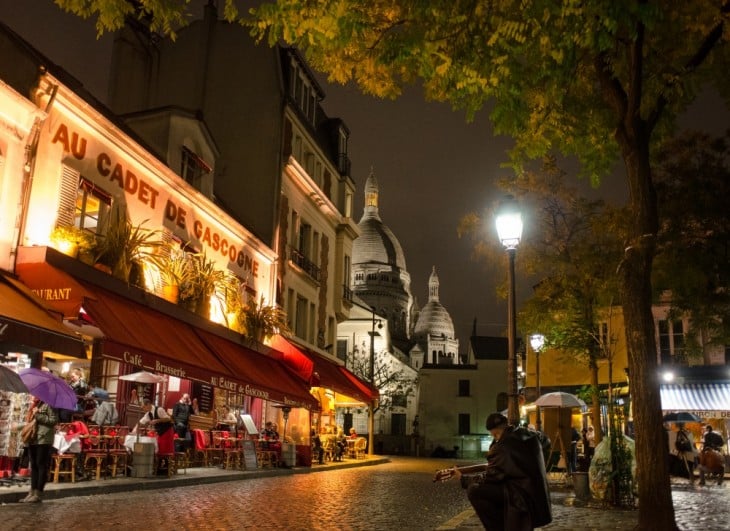 Café Au Cadet de Gascogne en Montmartre en París 