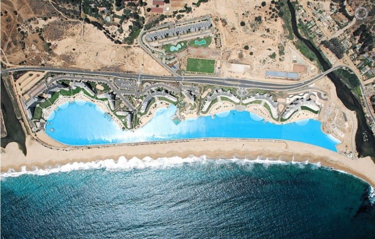 Piscina en San Alfonso del Mar en Chile es considerada la piscina más grande del mundo 