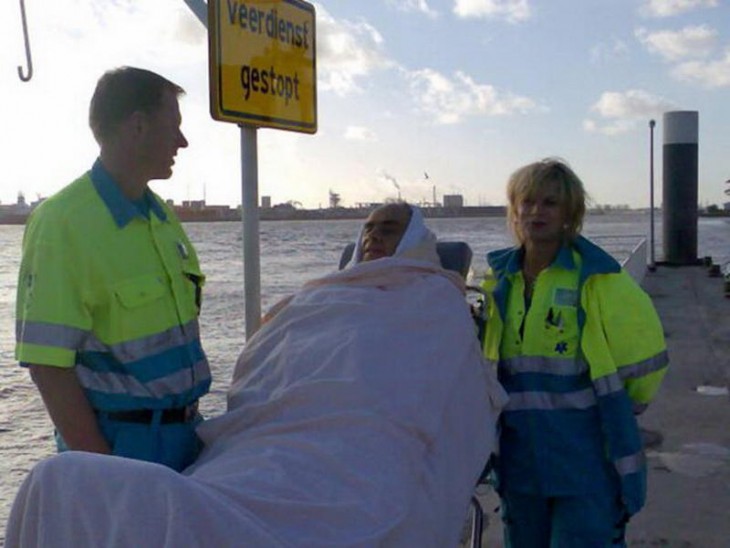 PACIENTE TERMINAL EN EL CANAL DE ROTTERDAM