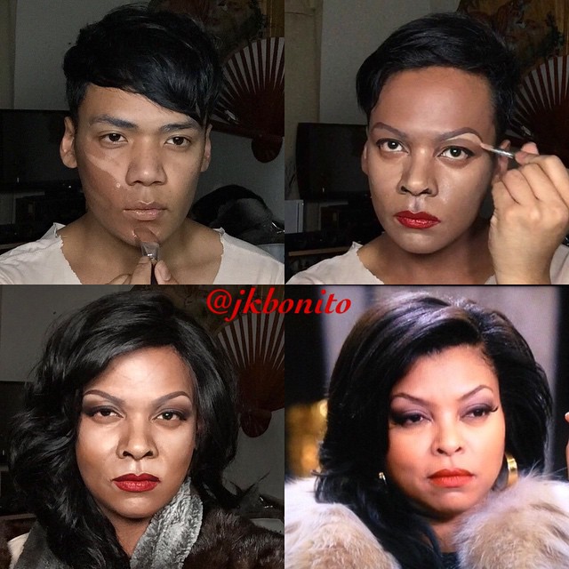 Jan Bonito transformándose en Cookie Lyon 