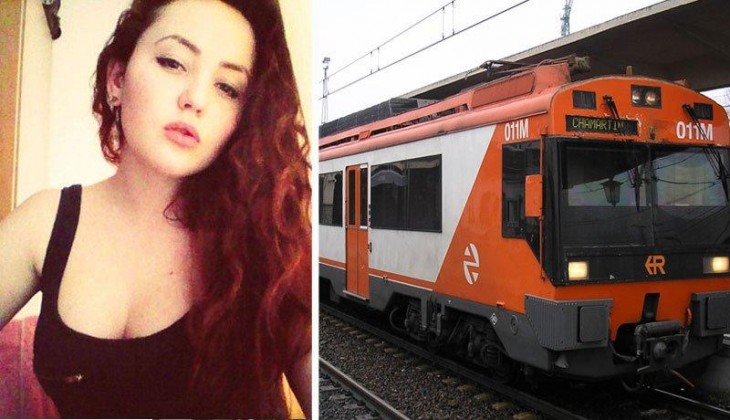 chica muere electrocutada en una selfie arriba de un tren 