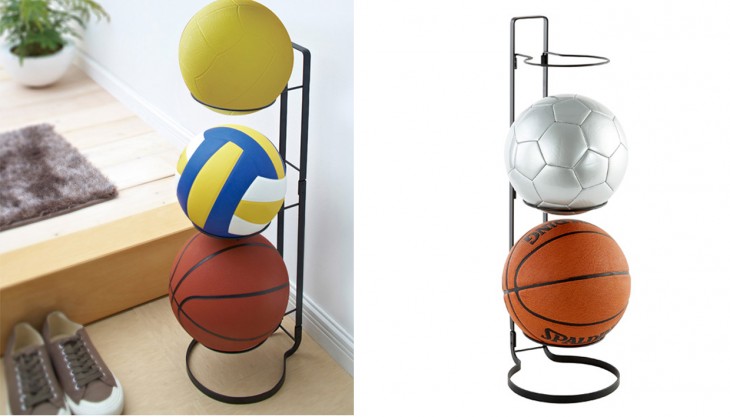 soporte para organizar balones 