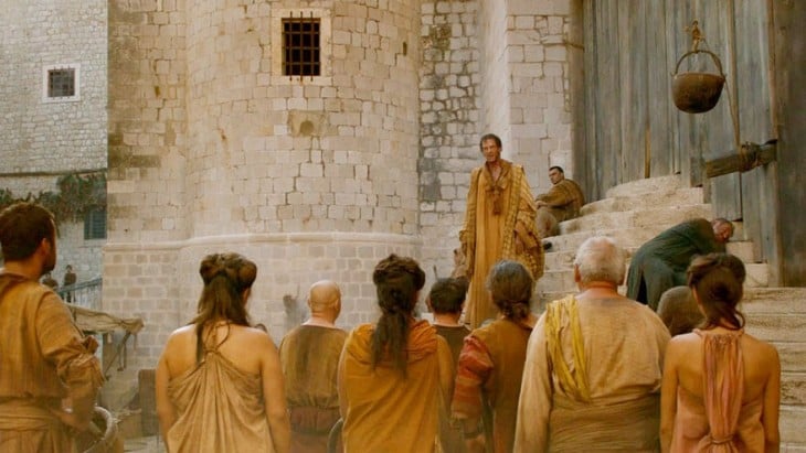 escena de la serie de HBO Game Of Thrones 