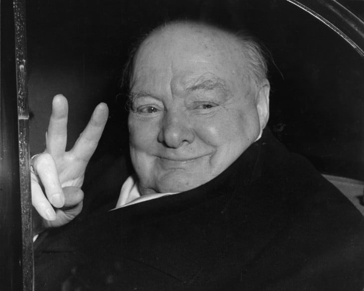 Winston Churchill retrato