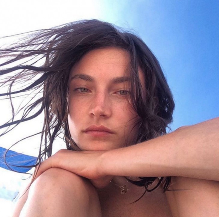 Jacquelyn Jablonski. SIN MAQUILLAJE