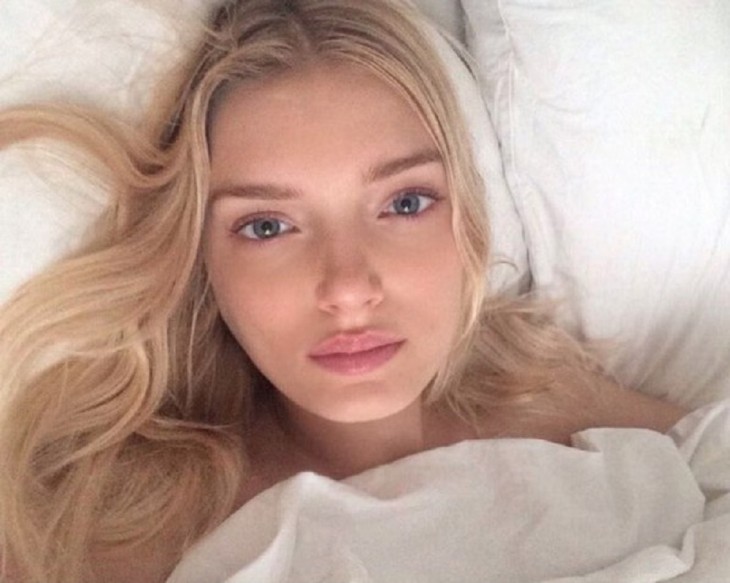 Lily Donaldson sin maquillaje