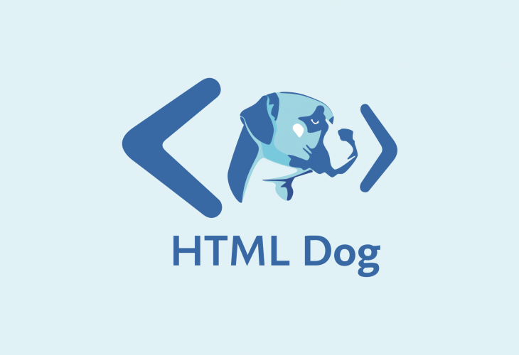 logotipo de html logo de perro