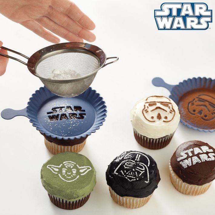 plantillas para cupcakes en formas de figuras de star wars