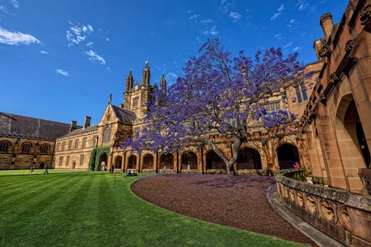 instalaciones de la Universidad de Sydney en Nueva Gales del Sur, Australia