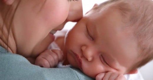 Un gran método para dormir a un bebe