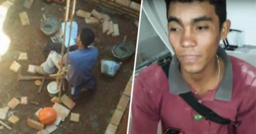 Roberto Ríos, Joven Paraguayo que trabaja en la construccion estudia mientras trabaja un gran ejemplo de alcanzar los sueños en esta vida