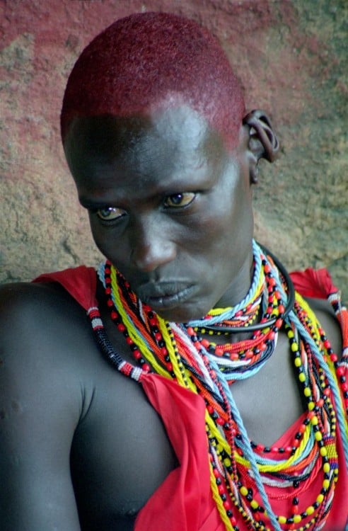 Chico guerrero Masai 