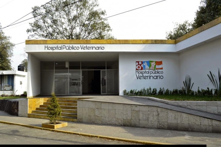 local donde esta ubicado el Hospital Público Veterinario en Naucalpan, México 