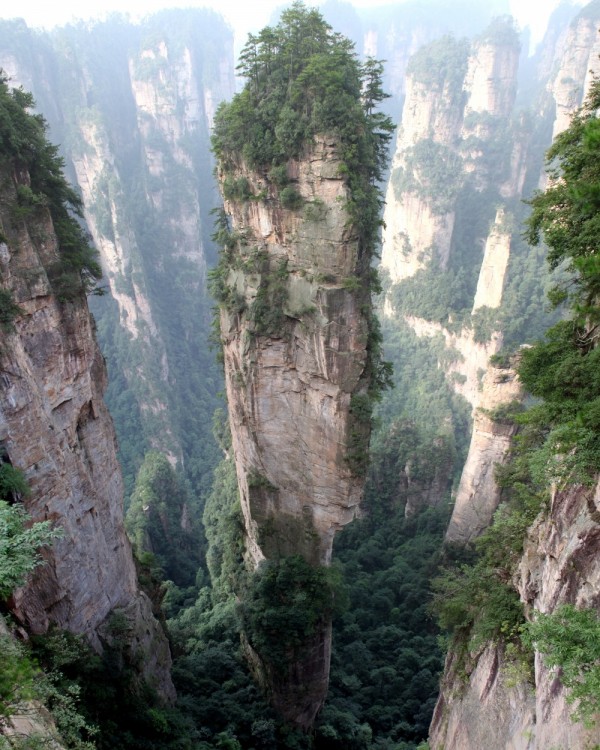 Montaña Tianzi, China