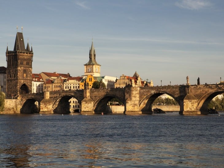 Puente de Carlos en Praga, República Checa 