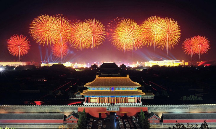 La ciudad prohibida en Beijing, China