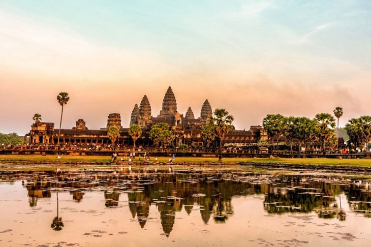 Angkor Wat en Angkor, Camboya 