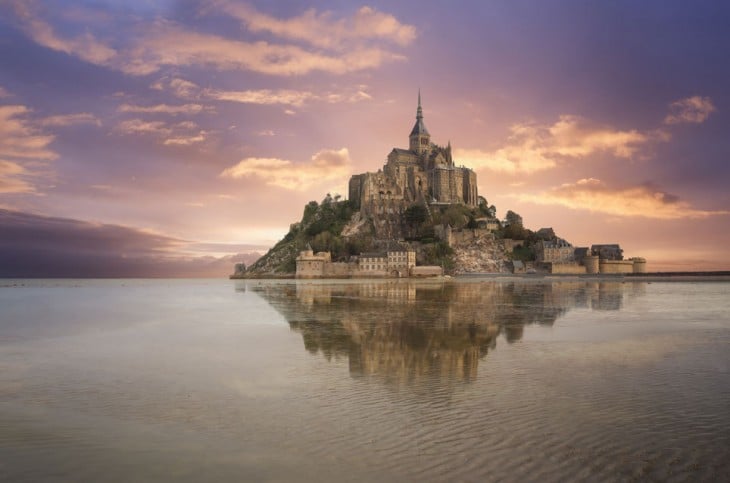 Mont Saint, en Normandía, Francia 