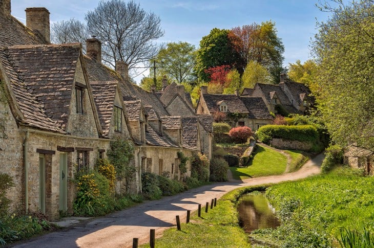 Bibury en el Reino Unido