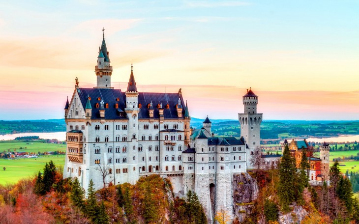 Castillo de Neuschwanstein en Alemania