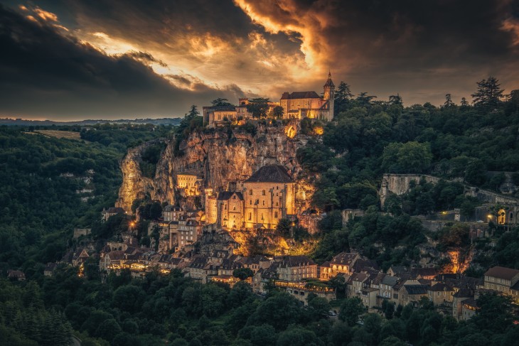 Rocamadour en Francia