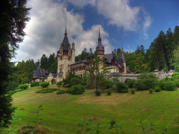 Castillo de Peles en Rumanía 